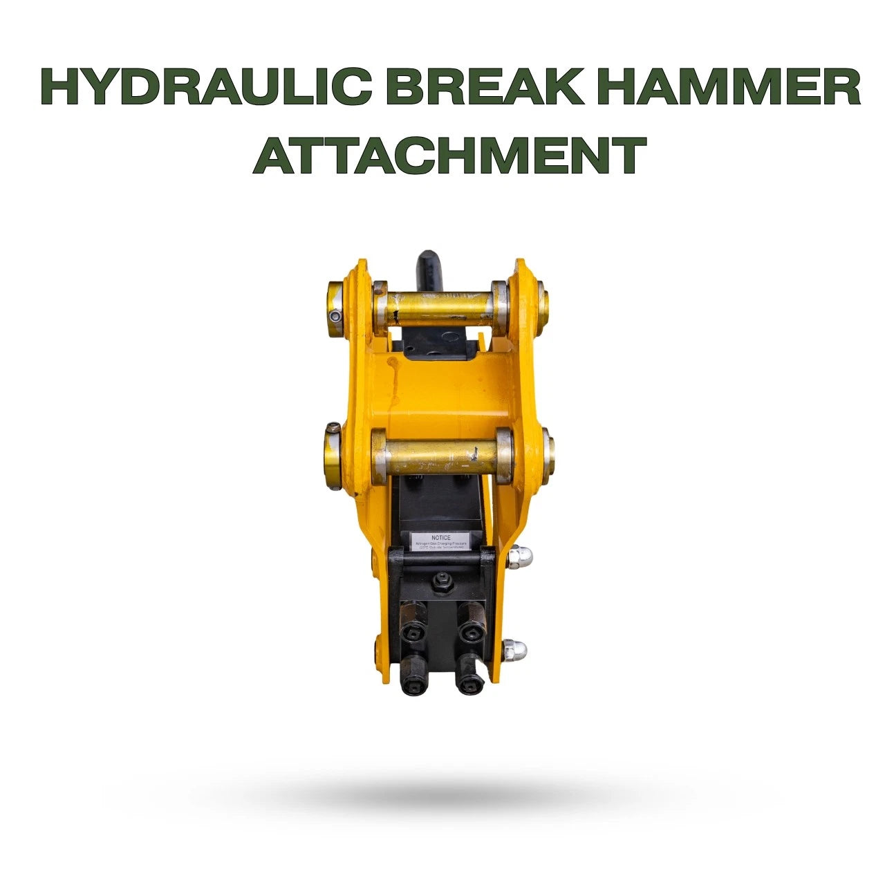 Hydraulic Breaker Hammer for TYPHON KUVUO 4.0 Mini Excavator | Concrete Rock