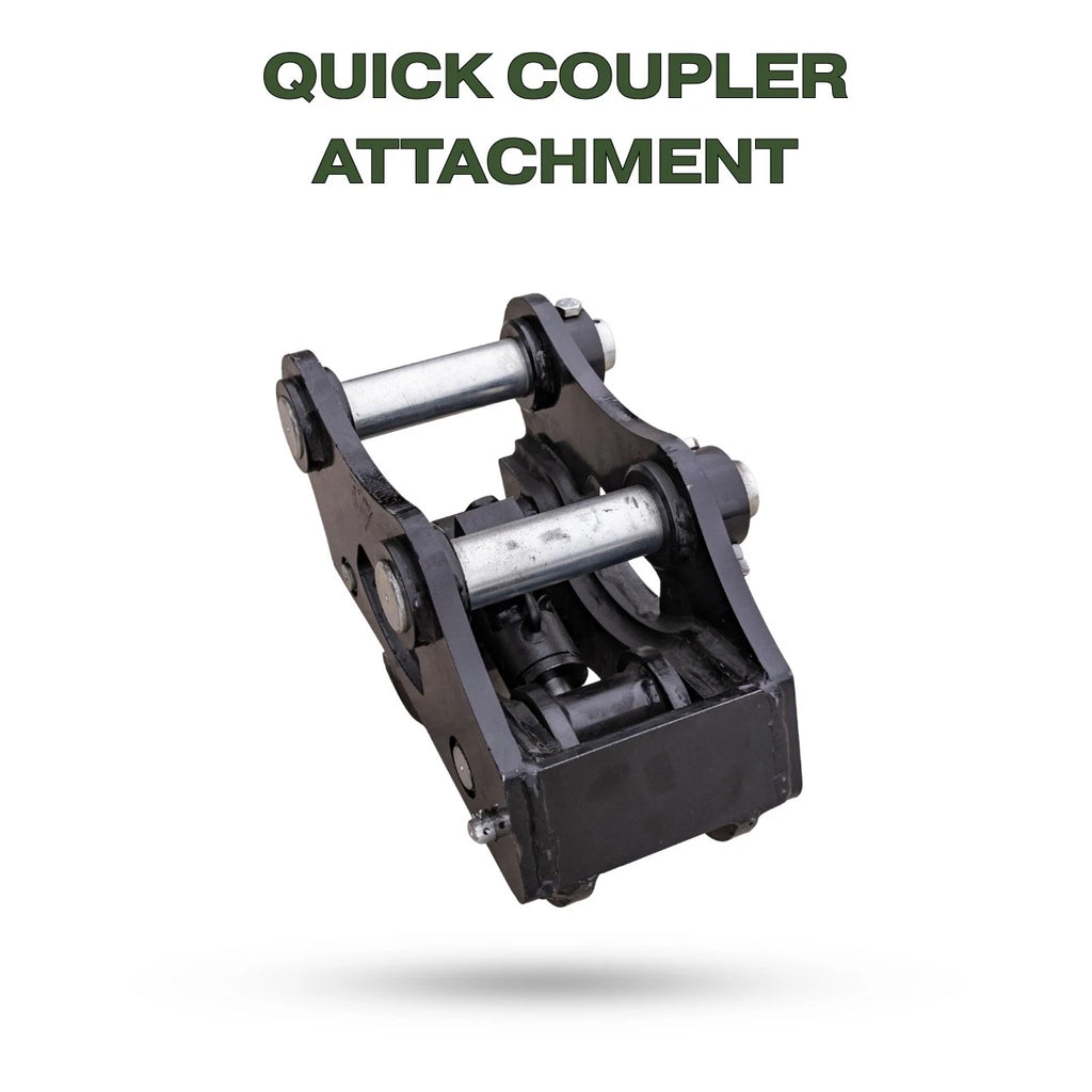 Quick Hitch Coupler Attachment for TYPHON KUVUO 4.0 Mini Excavator
