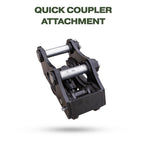 Quick Hitch Coupler Attachment for TYPHON KUVUO 4.0 Mini Excavator