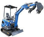 TYPHON TERROR XVII PRO 3800lb Mini Excavator Kubota D902 EPA Diesel Engine USA