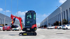 2 Ton TERROR XVIII Mini Excavator, USA KUBOTA D902 Diesel Engine Micro Crawler