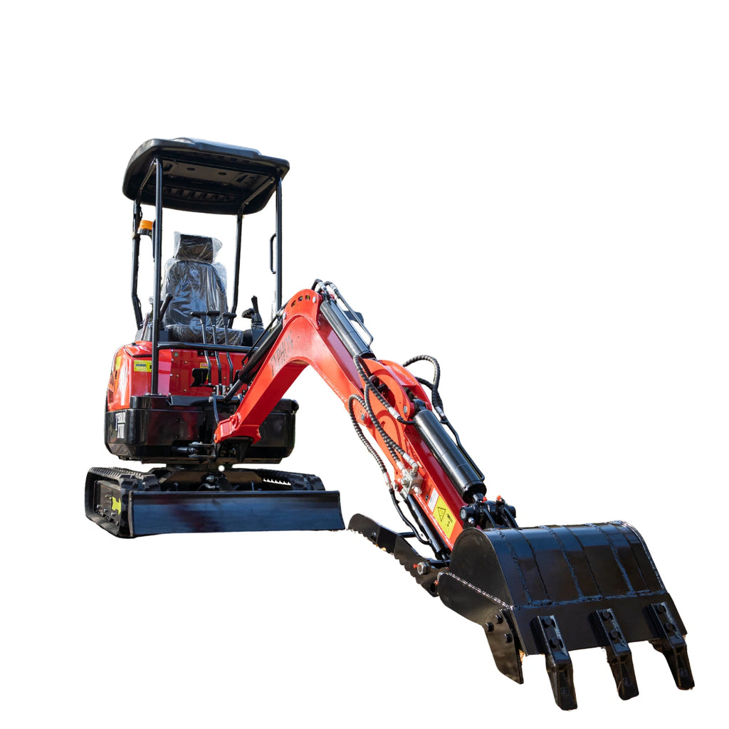 FREE SHIPPING 4000 lbs Terror XVIII Mini Excavator, KUBOTA D902 Diesel Engine