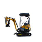 4,000 lbs Terror XVIII Mini Excavator, EPA KUBOTA D902 Engine Micro DIgger USA