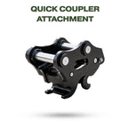 Quick Hitch Coupler Attachment for TYPHON KUVUO 4.0 Mini Excavator