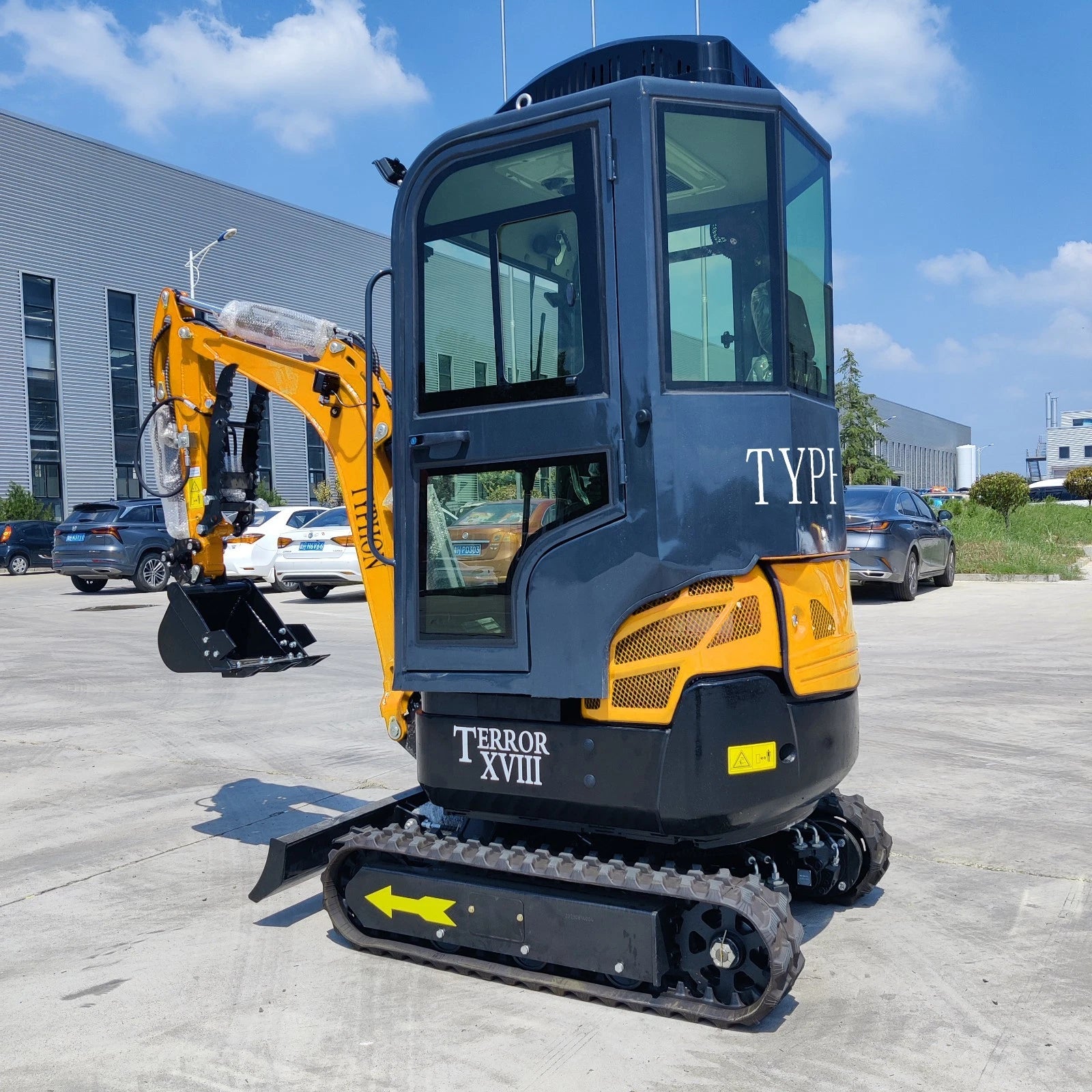 2026 TYPHON TERROR XVIII Prestige 2 Ton Aircon Cabin Mini Excavator Digger EPA