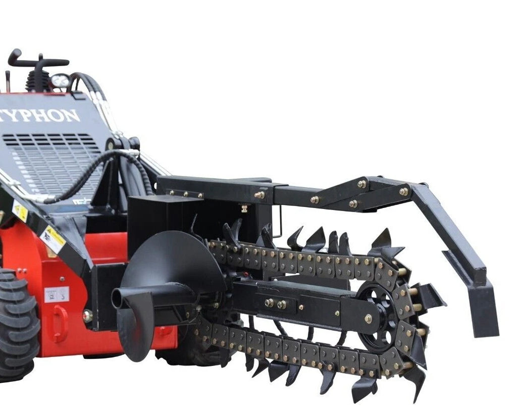 New 1,800lbs Mini SkidSteer Loader 23HP Gas EPA B&amp;S Engine Multiple Attachments