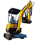4,000 lbs Terror XVIII Mini Excavator, EPA KUBOTA D902 Engine Micro DIgger USA