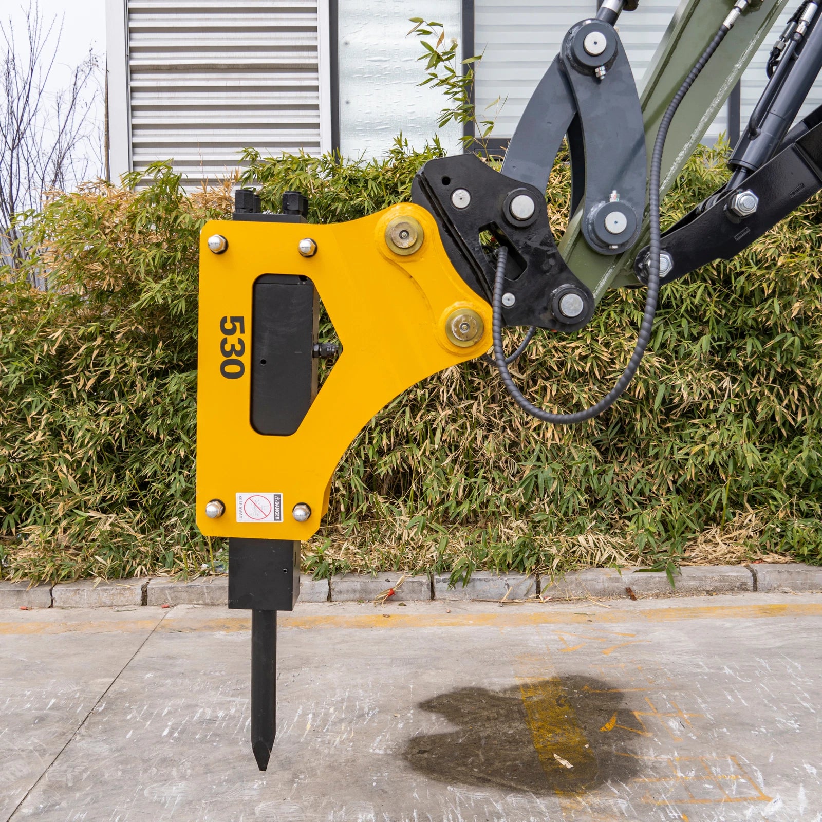 Hydraulic Breaker Hammer for TYPHON KUVUO 4.0 Mini Excavator | Concrete Rock